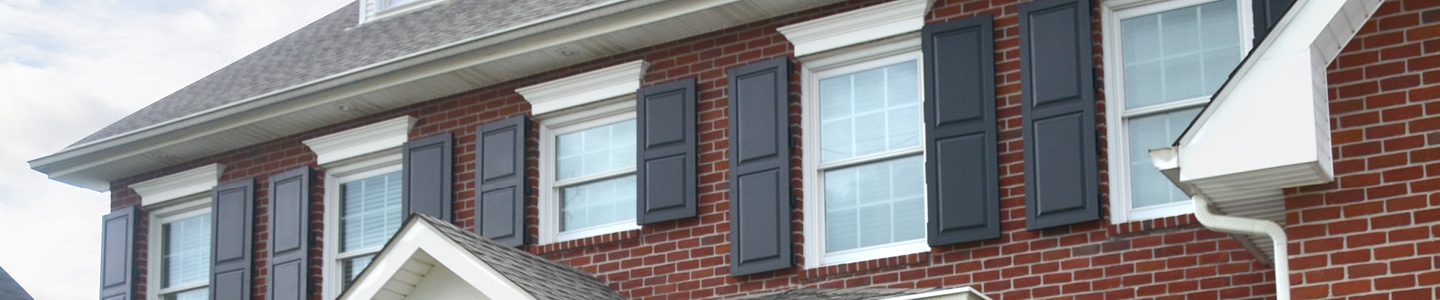 Raised Panel Shutters Banner Background