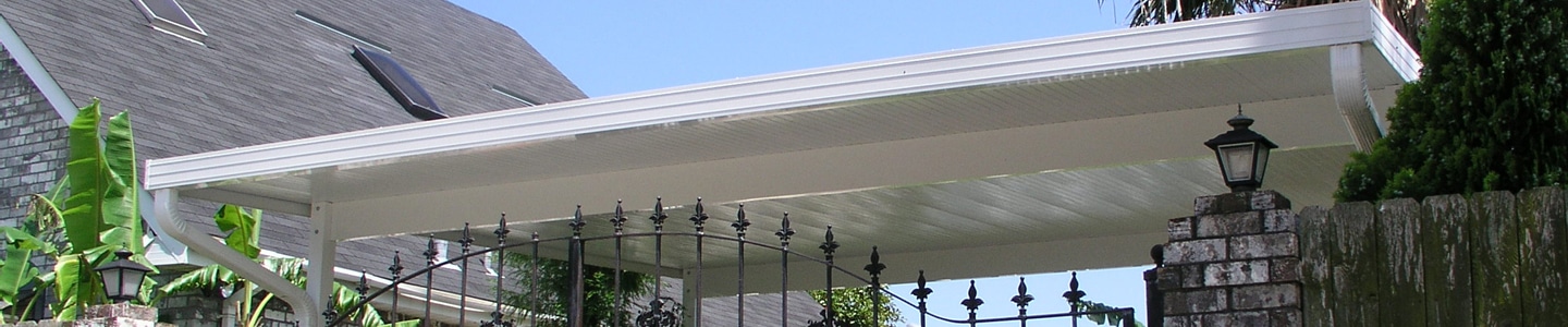 Patio Covers and Enclosures Banner Background
