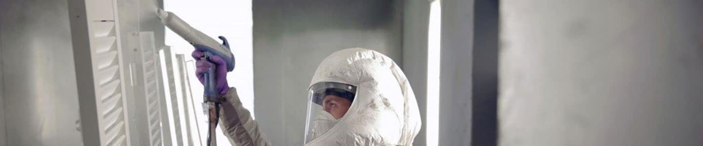 What is Powder Coating? Banner Background